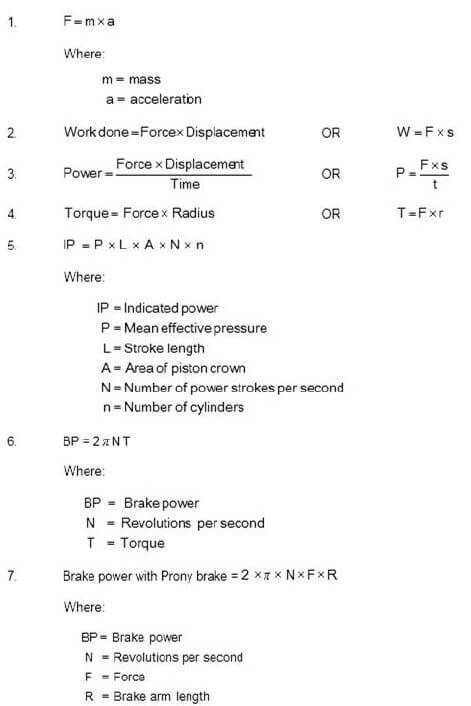 formulae 1