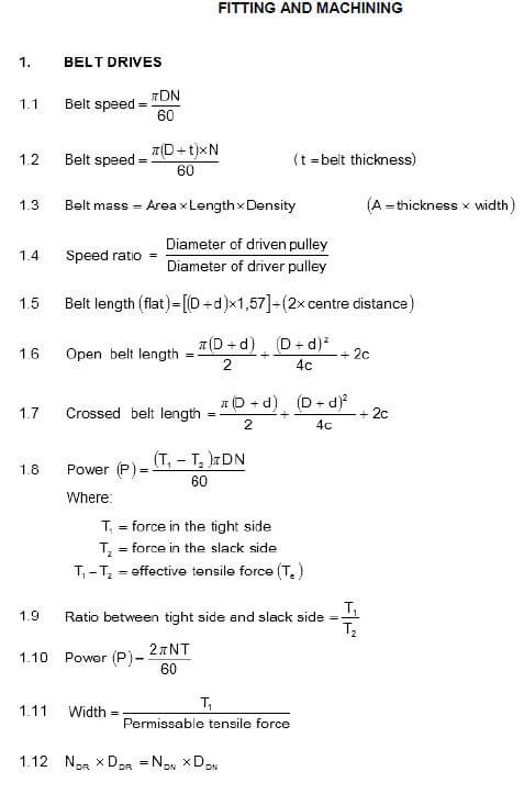 formulae 1