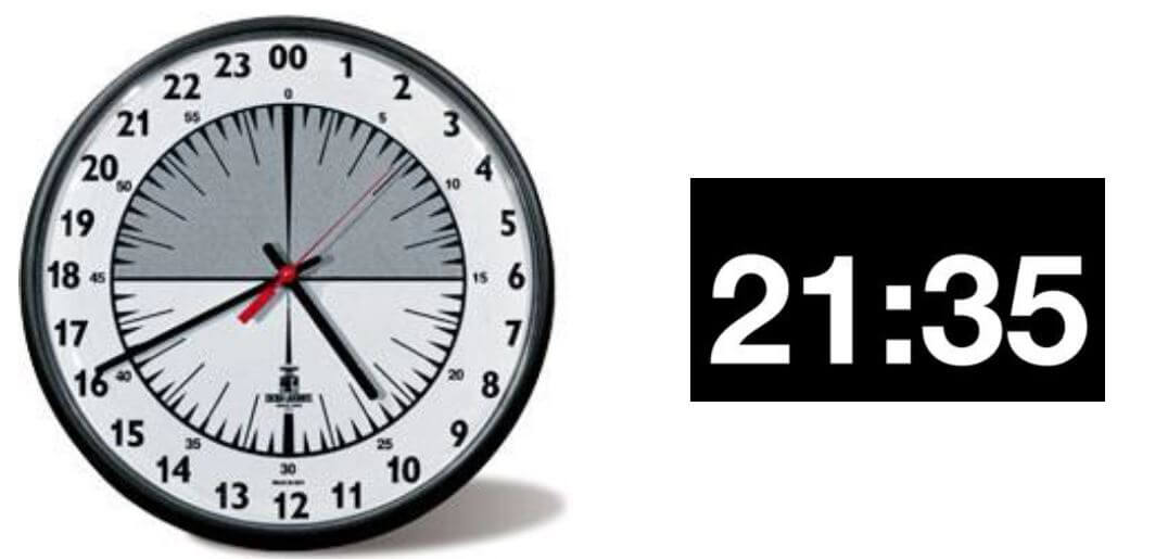 24 hour clock