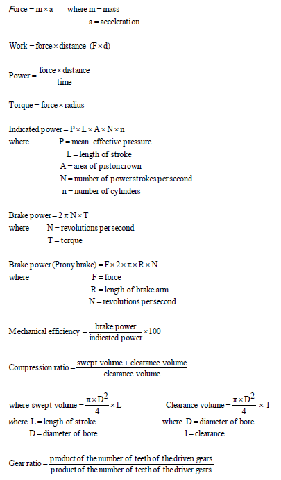 formulae sheet agda