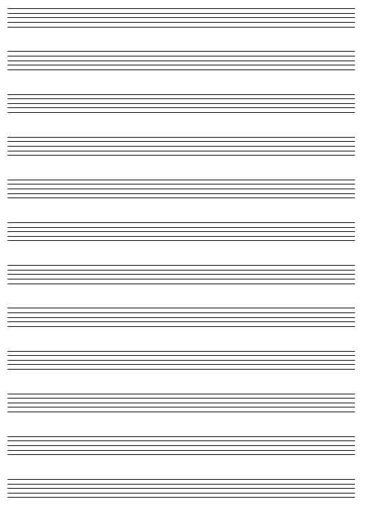 EXTRA MUSIC SHEET