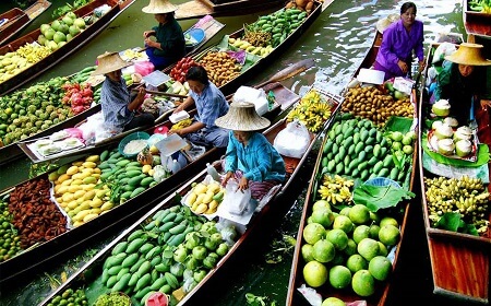 floating market