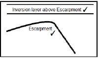 escarpment
