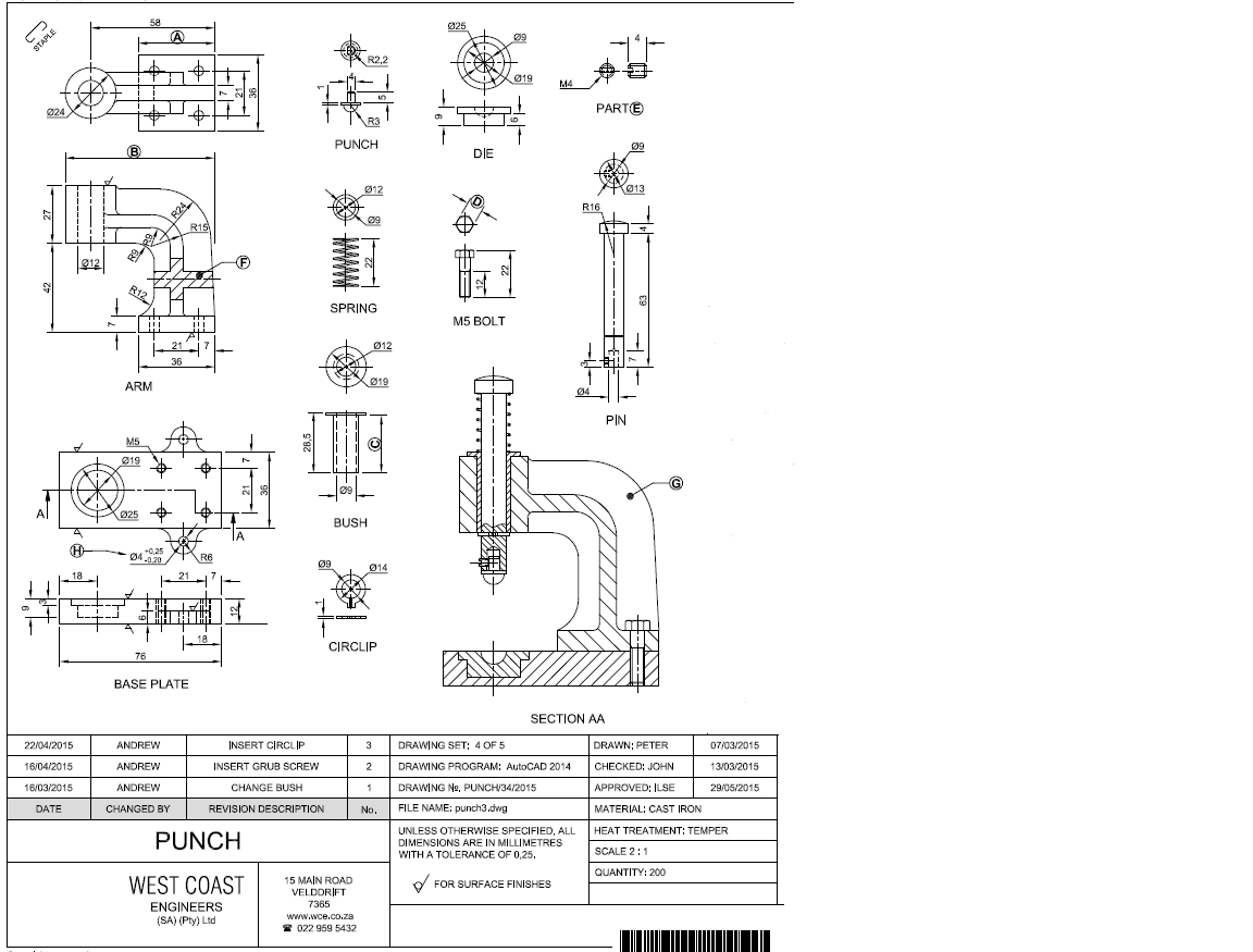 analytical drawing engineering design