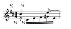 35 Re write bar 7 of the piano part