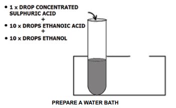 150 prepare a water bath