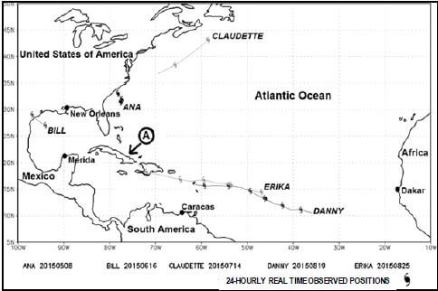 TROPICAL CYCLONE IN THE USA