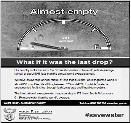 SAVE WATER