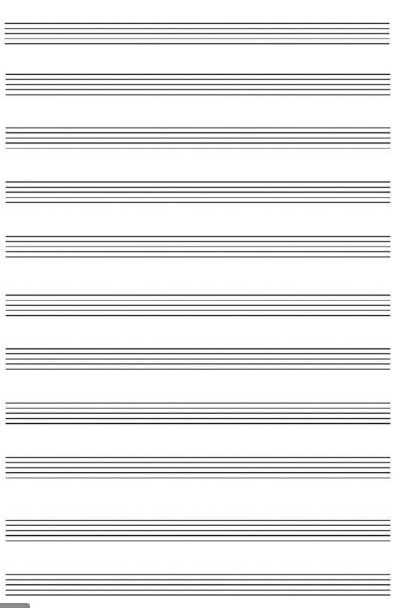 extra music sheet